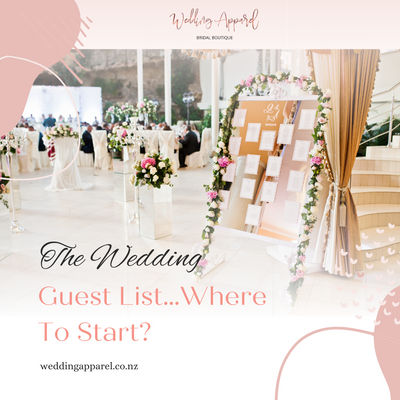 The Wedding Guest List...Where To Start?